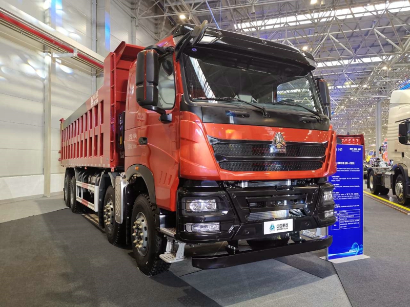 重汽豪沃TH7 8×4自卸車（豪華版），重汽MC11 國六發(fā)動機(jī)